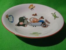 Suppenteller  Krtek  Maulwurf  Gärtner  bei der Gartenarbeit  20 cm von Thun