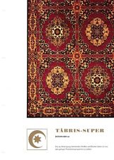 Teppichmuster "TÄBRIS-SUPER Dessin 6522 rot" vom VEB Halbmond-Teppiche Oelsnitz