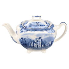 Teekanne klein Johnson Bros Old Britain Castles blau