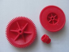 Für GRUNDIG CF5000 CF5100 Zahnräder 3 Stück Satz GRUNDIG MCF100 RPC3000 CF MCF