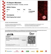 Sammlerticket 1. FSV Mainz 05