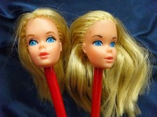2 Barbie Köpfe Mattel 1966