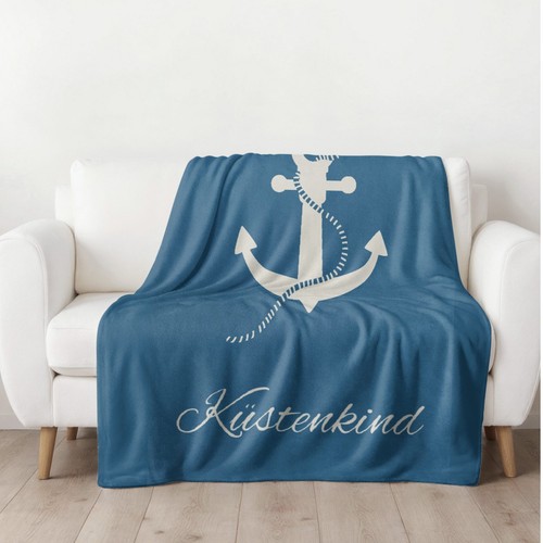 Küstenkind anker decke - küstenkind,