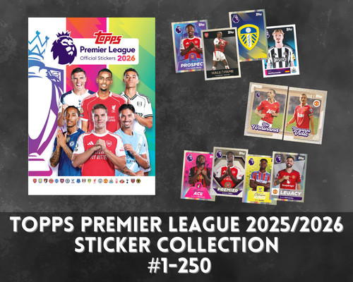 Topps premier league - league, 2025/2026