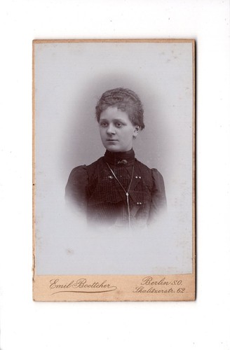 Cdv foto damenportrait - damenportrait,