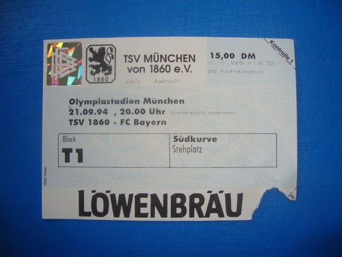 Ticket 1860 münchen fc - ticket,