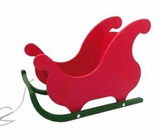 Holzspielzeug Puppenschlitten