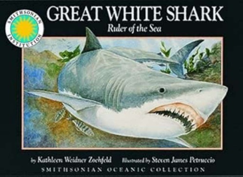 Great white shark ruler - shark,,