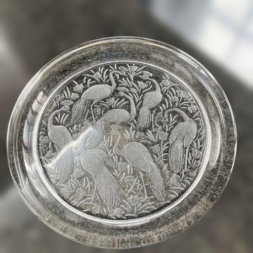 Lalique pfau relief - relief, muster