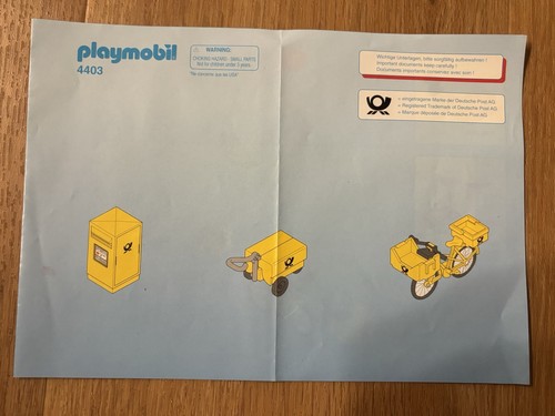 Playmobil 4403 briefträger - playmobil,