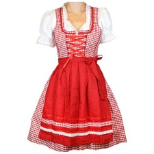 Damen Dirndl Set Klara rot 3