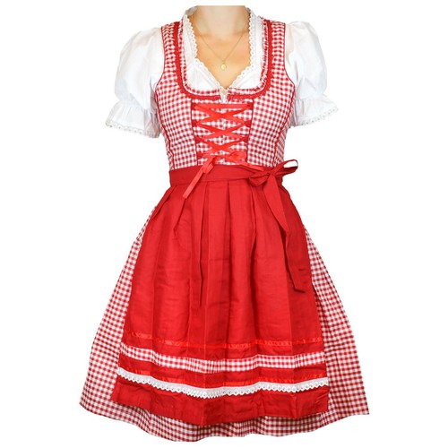 Damen dirndl set klara - damen, rot