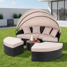 Sonneninsel 180CM Rattan Tisch
