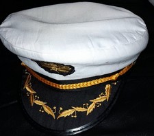 Fasching Kapiten/Seemann Mütze