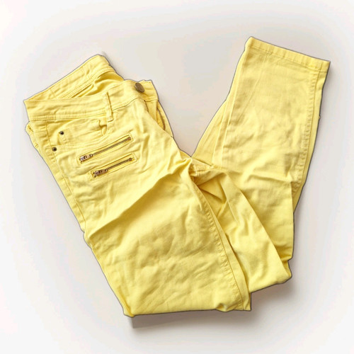 Orsay damen jeans - gelb, skinny