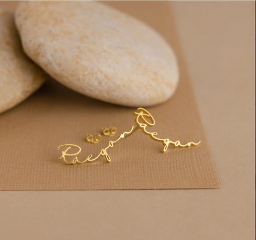 Gold ohrstecker für - gold,