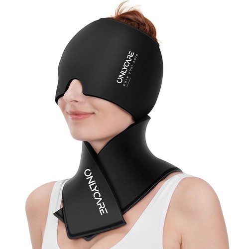 Migräne maske und nacken - maske,