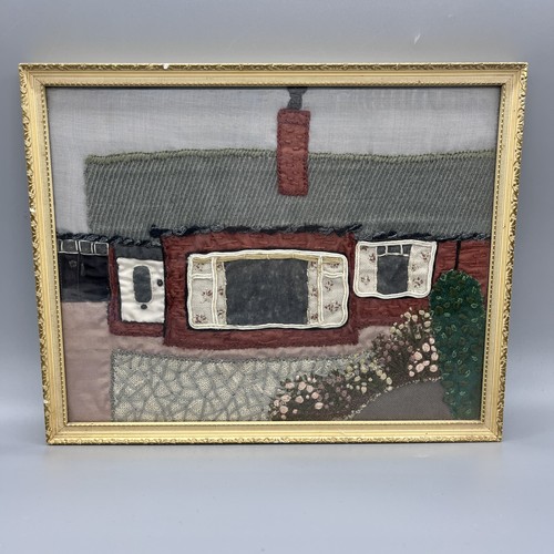 Vintage mid century bestickt - mid,