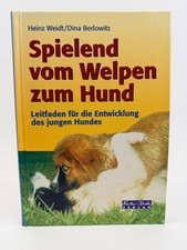 Spielend vom Welpen zum Hund