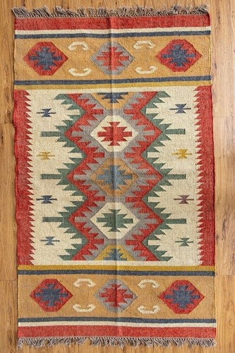 Teppich handarbeit kelim - handarbeit, jute