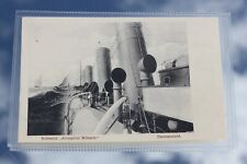 NORDDEUTSCHE LLOYD UNGEWÖHNLICHE FEINE TRICHTERANSICHT FIRMENAUSGABE POSTKARTE