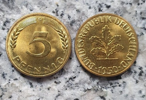 Pfennig 1950 karlsruhe - pfennig,