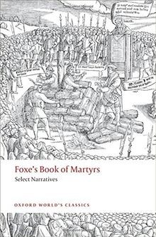 Foxes book martyrs - foxes, martyrs: