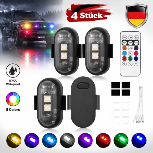 Led rock lights 4er - rock, set