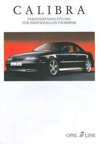 Opel calibra line irmscher - opel, i-line