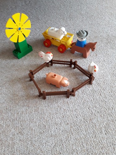 Lego duplo 033 bauer mit - lego,