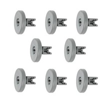 Geschirrkorb rollen 40mm - 8x, geschirrkorb-rollen