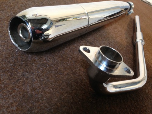 Neu set auspuff p2 - set,