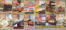Modelleisenbahner Jahrgang 2013 12 Hefte EK MIBA Eisenbahn Kurier