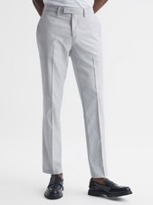 REISS Fold Slim Fit Hose