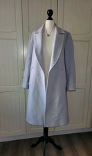 ZARA Damen Mantel A-Linie hellblau Größe M