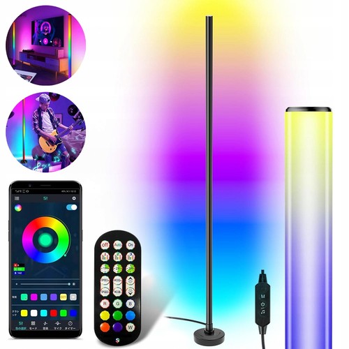 Led eck stehlampe rgb - led-eck-stehlampe,