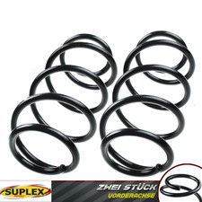 2x Fahrwerksfeder für OPEL Zafira A 116PS 101PS Benzin Baujahr 1999 SUPLEX 23286
