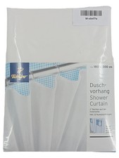 TCHIBO Duschvorhang Weiß