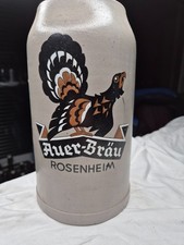 3 L Bierkrug  Brauerei  Auer Bräu Rosenheim TOP Bierkrug 