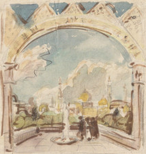 Istanbul, Blick von Terrasse