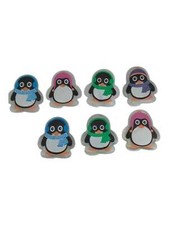 7er Set Taschenwärmer Pinguin (tolles Wichtelgeschenk) Handwärmer, Taschenheizki
