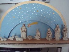 krippenfiguren porzellan weiss