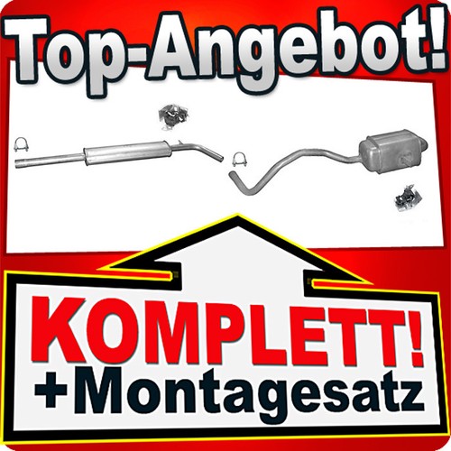 Auspuff für renault megane - auspuff,