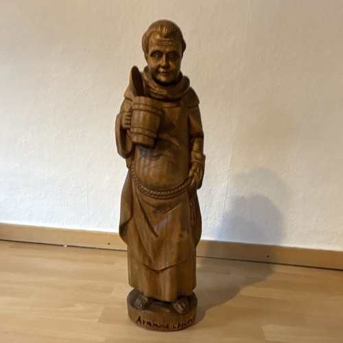 Holz geschnitzte mönch - holz,