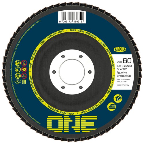 Fächerscheiben one 125 x - one,