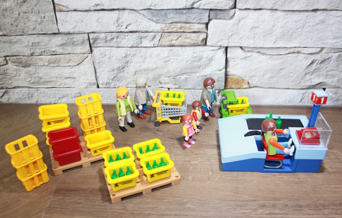 Playmobil supermarkt kasse - supermarkt,