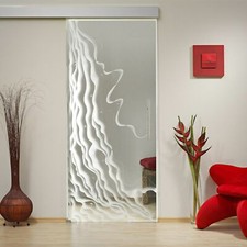 Glasschiebetür Klarglas