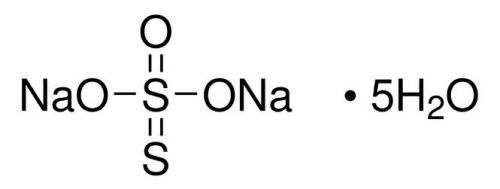 Natriumthiosulfat pentahydrat - natriumthiosulfat,