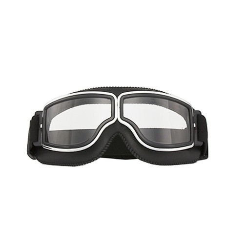 Retro motorradbrille - retro,