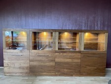 PASCHEN Highboard - 100% Nussbaum - Echtholz - UVP 5.696 Euro